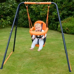 Hedstrom Deluxe 2 in 1 Swing Set