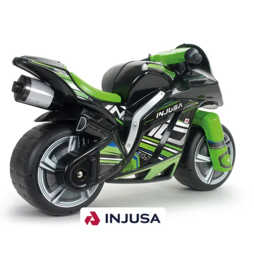 Injusa Winner XL Foot to Floor Black Ride On Motorbike