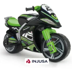 Injusa Winner XL Foot to Floor Black Ride On Motorbike