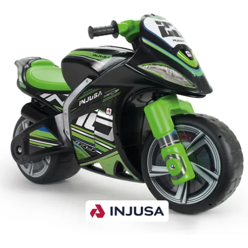 Injusa Winner XL Foot to Floor Black Ride On Motorbike