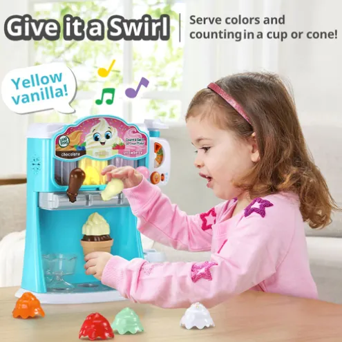 LeapFrog Count & Swirl Ice Cream Maker Learning Toy