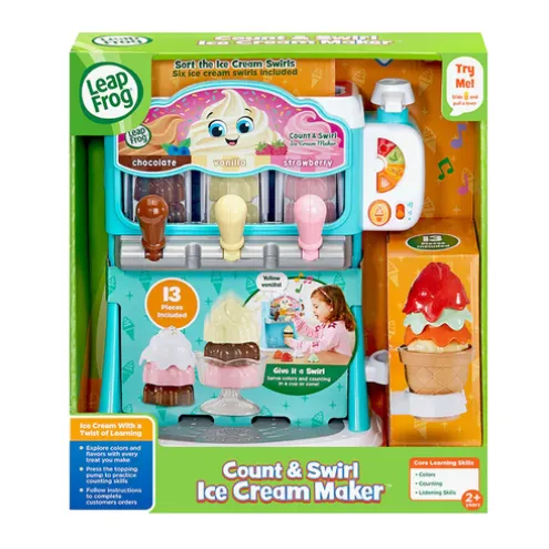 LeapFrog Count & Swirl Ice Cream Maker Learning Toy