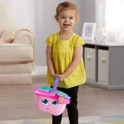 LeapFrog Shapes and Sharing Pink Picnic Basket