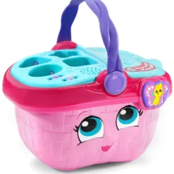 LeapFrog Shapes and Sharing Pink Picnic Basket