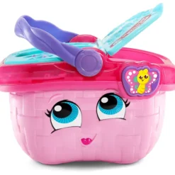 LeapFrog Shapes and Sharing Pink Picnic Basket