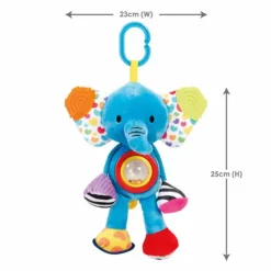 Little Lot Activity Time Elephant Pram Toy