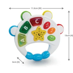 Little Lot Baby's First Tambourine (Styles Vary)