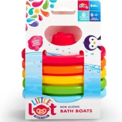 Little Lot Bathtime Bob Along Boats Bath Toy