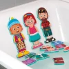 Little Lot Bathtime Dressing Up Stickies Bath Toy