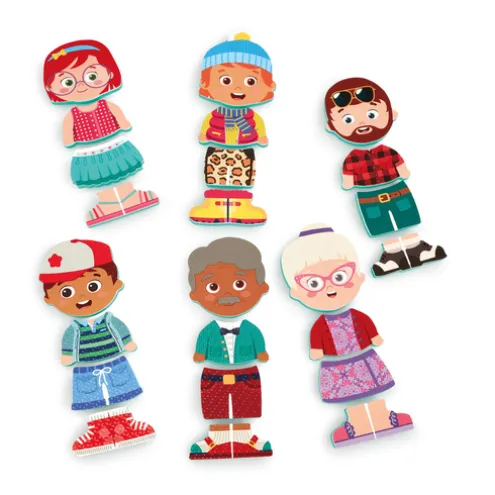 Little Lot Bathtime Dressing Up Stickies Bath Toy