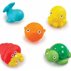 Little Lot Bathtime Ocean Friends Squirters Bath Toy