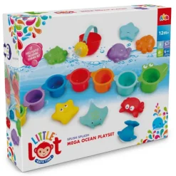 Little Lot Bath Time Splish Splash Mega Ocean Bath Toy