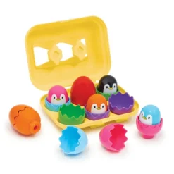 Little Lot Colourful Shape Sorting Eggs