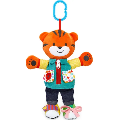 Little Lot Learn to Dress Tiger Pram Toy