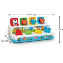 Little Lot Peek-a-Boo Animals Activity Toy