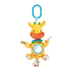 Little Lot Pull & Jiggle Giraffe Pram Toy