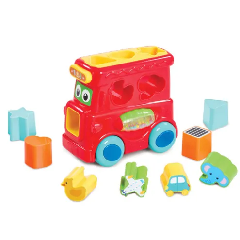 Little Lot Sort and Learn Playtime Bus Activity Toy