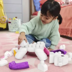 Mega Bloks Build and Enchant Unicorn Building Set
