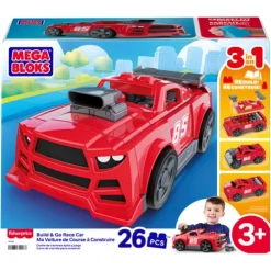 Mega Bloks Build and Go Car Building Set