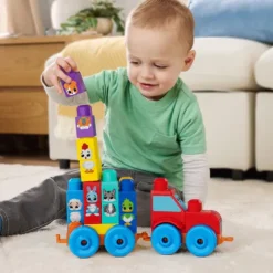 Mega Bloks Build and Match Animal Tractor Building Set