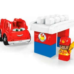 Mega Bloks First Builders Freddy Firetruck Building Set