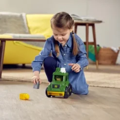 Mega Bloks John Deere Lil Tractor Building Set