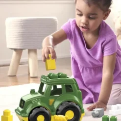 Mega Bloks John Deere Lil Tractor Building Set