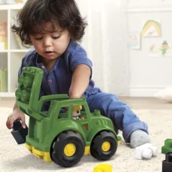 Mega Bloks John Deere Lil Tractor Building Set