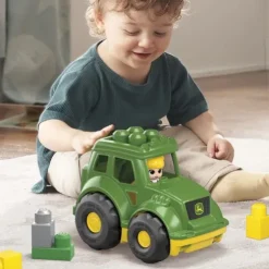 Mega Bloks John Deere Lil Tractor Building Set