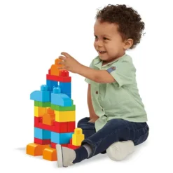 Mega Bloks 60 Pieces First Builders Big Building Bag