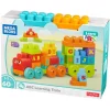 Mega Bloks 60 Pieces First Builders Alphabet Train Set
