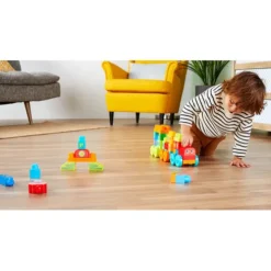 Mega Bloks 60 Pieces First Builders Alphabet Train Set