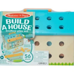 Melissa and Doug Build A House Toolbox Playset