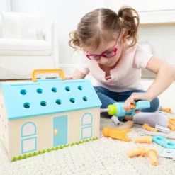 Melissa and Doug Build A House Toolbox Playset