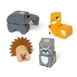 Melissa & Doug Blockables Woodland Friends Block Playset