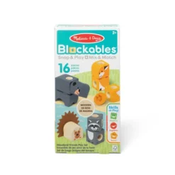 Melissa & Doug Blockables Woodland Friends Block Playset