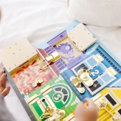 Melissa & Doug Latches Board Wooden Game