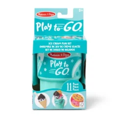 Melissa & Doug Play to Go Ice Cream Food Play Set