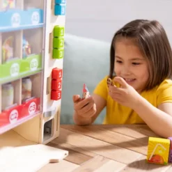 Melissa & Doug Vending Machine Wooden Roleplay Set