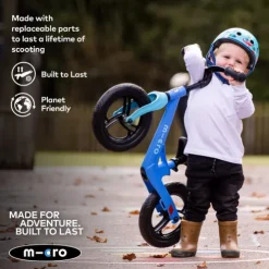 Micro 11 Inch Balance Bike Lite Blue
