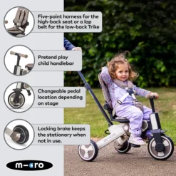 Micro 7 Stage Flexi Trike Brown
