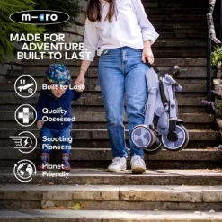 Micro 7 Stage Flexi Trike Purple