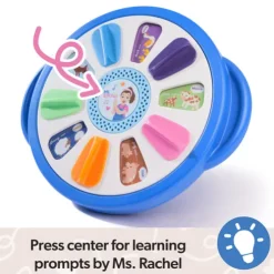 Ms Rachel Spin Along Learning Wheel