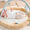 Nattou Felix and Leo Stuffed Playmat with Arches