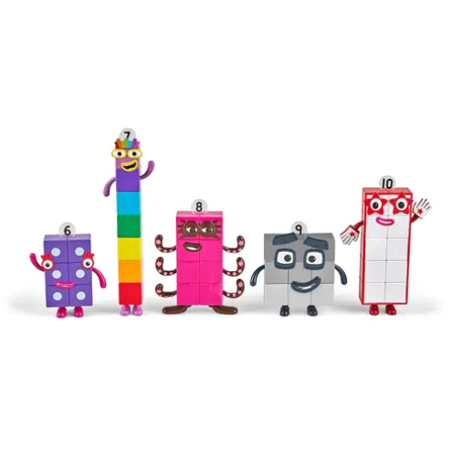 Numberblocks Friends Six to Ten Construction Set