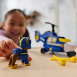 Paw Patrol Air Rescue Chase's Hero Helicopter Playset