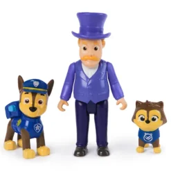 Paw Patrol Chase and Mayor Humdinger Figures