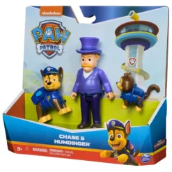 Paw Patrol Chase and Mayor Humdinger Figures