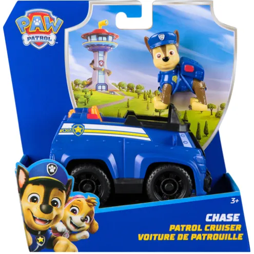 Paw Patrol Chase's Patrol Cruiser Vehicle and Figure
