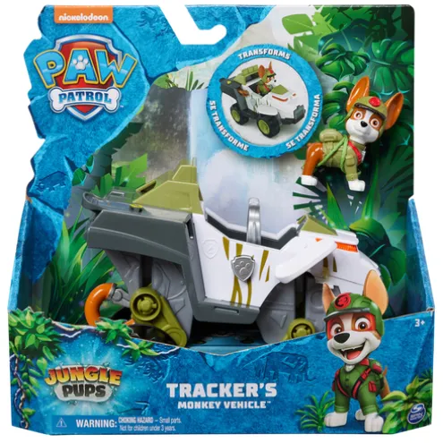 Paw Patrol Jungle Pups Tracker's Monkey Vehicle